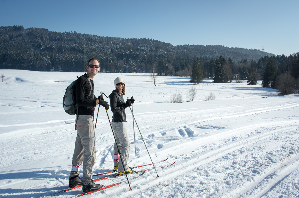 Quick cross country ski in Ricken. Next week the snow was gone!